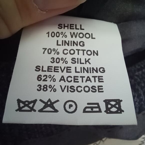 Billy Reid Jacket Wool Cotton Silk Archie Jacket 40L - Picture 10 of 11